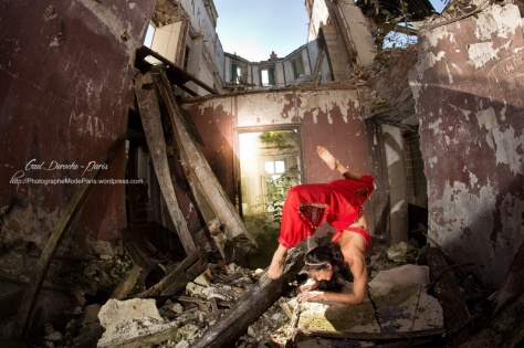 professional dancer portfolio Sydney, Alternative photo session in an old castle, High end photographer